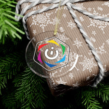 Load image into Gallery viewer, iCUE Logo Glass Ornament