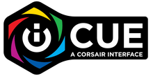 Load image into Gallery viewer, Corsair iCUE Logo Sticker / Cling / Magnet