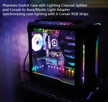 Load image into Gallery viewer, Corsair RGB Lighting Channel Splitter
