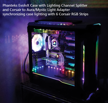 Load image into Gallery viewer, Corsair RGB Lighting Channel Splitter
