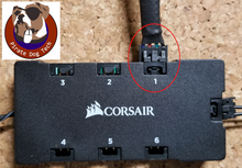 Load image into Gallery viewer, Corsair RGB Fan Extension - Sleeved (12 in., 16 in., 20 in)