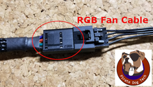 Load image into Gallery viewer, Corsair RGB Fan Extension - Sleeved (12 in., 16 in., 20 in)