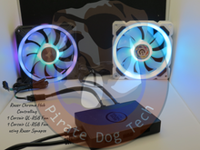 Load image into Gallery viewer, Motherboard A-RGB (Aura/Mystic Light) to Corsair RGB Fan Adapter