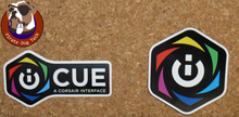 Load image into Gallery viewer, Corsair iCUE Logo Sticker / Cling / Magnet
