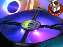 Load image into Gallery viewer, iCUE Logo Fan Hub Stickers