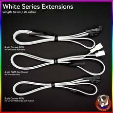 Load image into Gallery viewer, PirateDog Tech White Series Extensions