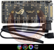 Load image into Gallery viewer, Motherboard A-RGB 10 Port Hub