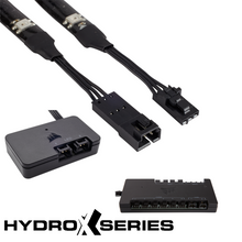 Load image into Gallery viewer, Corsair RGB Strip / HydroX Extension Cable - Corsair Style (6 in., 12 in., 20 in.)