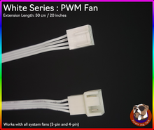 Load image into Gallery viewer, PirateDog Tech White Series Extensions