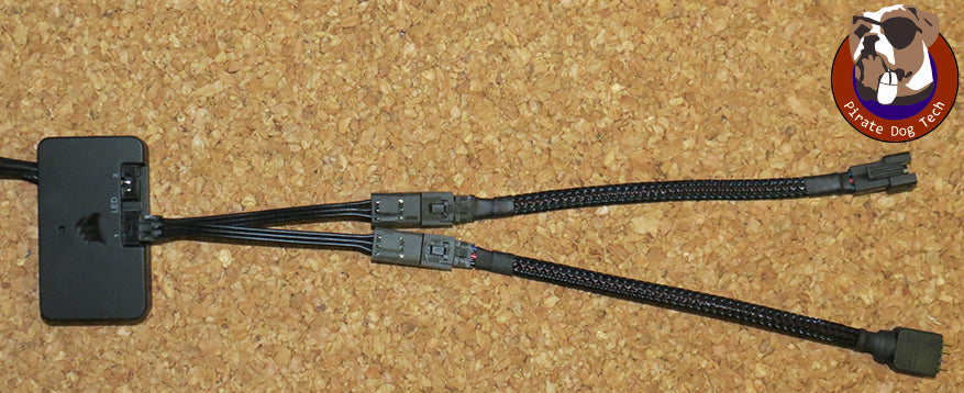 Corsair RGB Fan LED Hub Cable – PirateDog Tech