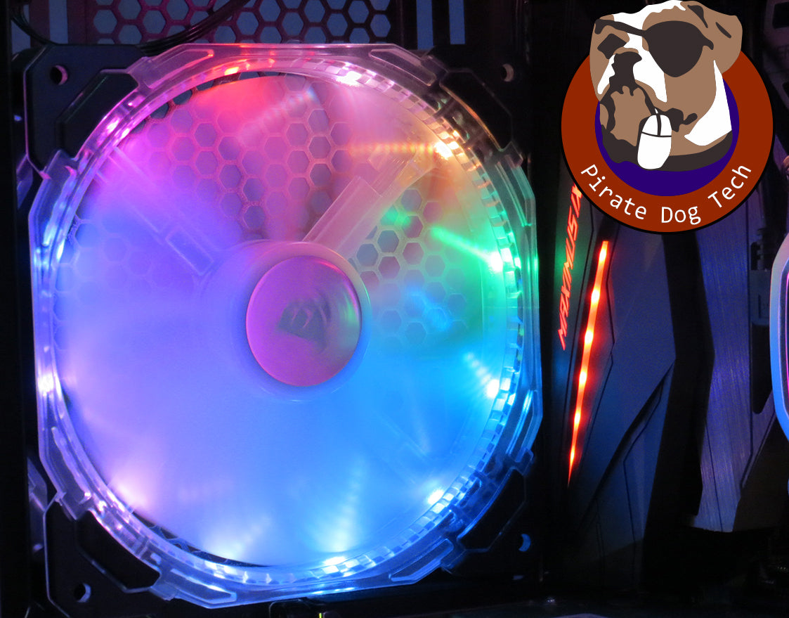 Corsair Sails Logo Fan Hub Stickers – PirateDog Tech