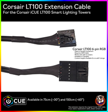 Load image into Gallery viewer, Corsair LT100 Extension Cable
