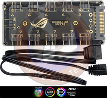 Load image into Gallery viewer, Motherboard A-RGB 10 Port Hub
